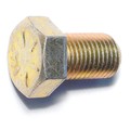 Midwest Fastener Grade 8, 3/8"-24 Hex Head Cap Screw, Zinc Yellow Steel, 5/8 in L, 50 PK 51635